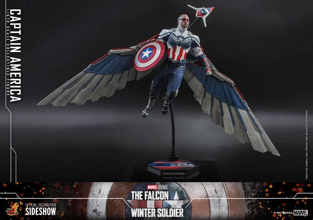 The Falcon and The Winter Soldier Action Figure 1/6 Captain America 30 cm termékfotó