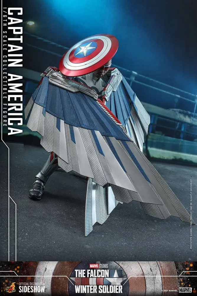 The Falcon and The Winter Soldier Action Figure 1/6 Captain America 30 cm termékfotó