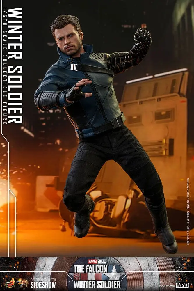 The Falcon and The Winter Soldier Action Figure 1/6 Winter Soldier 30 cm product photo
