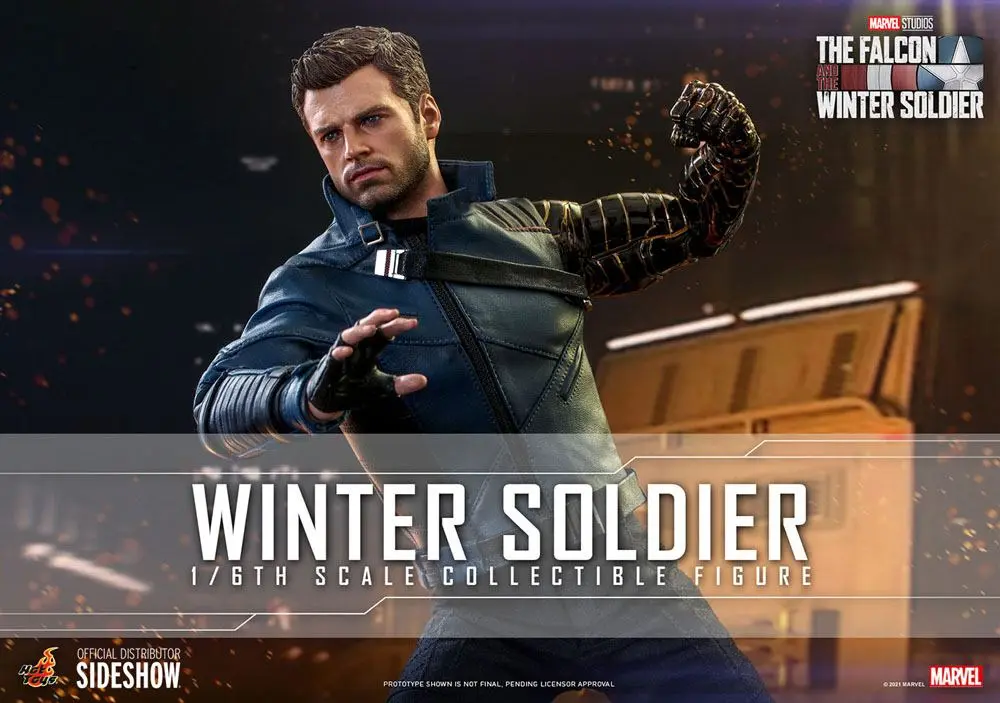 The Falcon and The Winter Soldier Action Figure 1/6 Winter Soldier 30 cm product photo