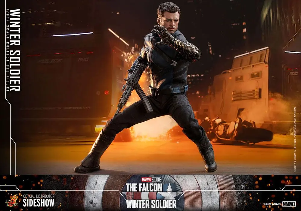 The Falcon and The Winter Soldier Action Figure 1/6 Winter Soldier 30 cm product photo