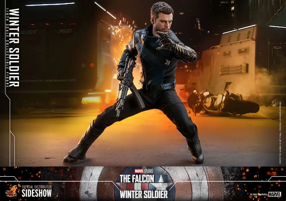 The Falcon and The Winter Soldier Action Figure 1/6 Winter Soldier 30 cm product photo