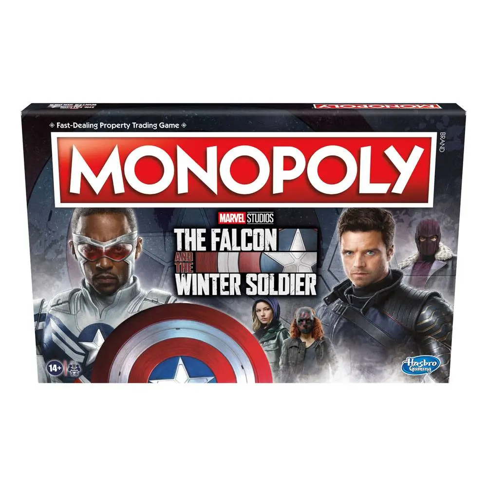 The Falcon and the Winter Soldier Board Game Monopoly *English Version* product photo