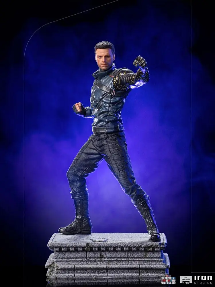 The Falcon and The Winter Soldier BDS Art Scale Statue 1/10 Bucky Barnes 22 cm product photo