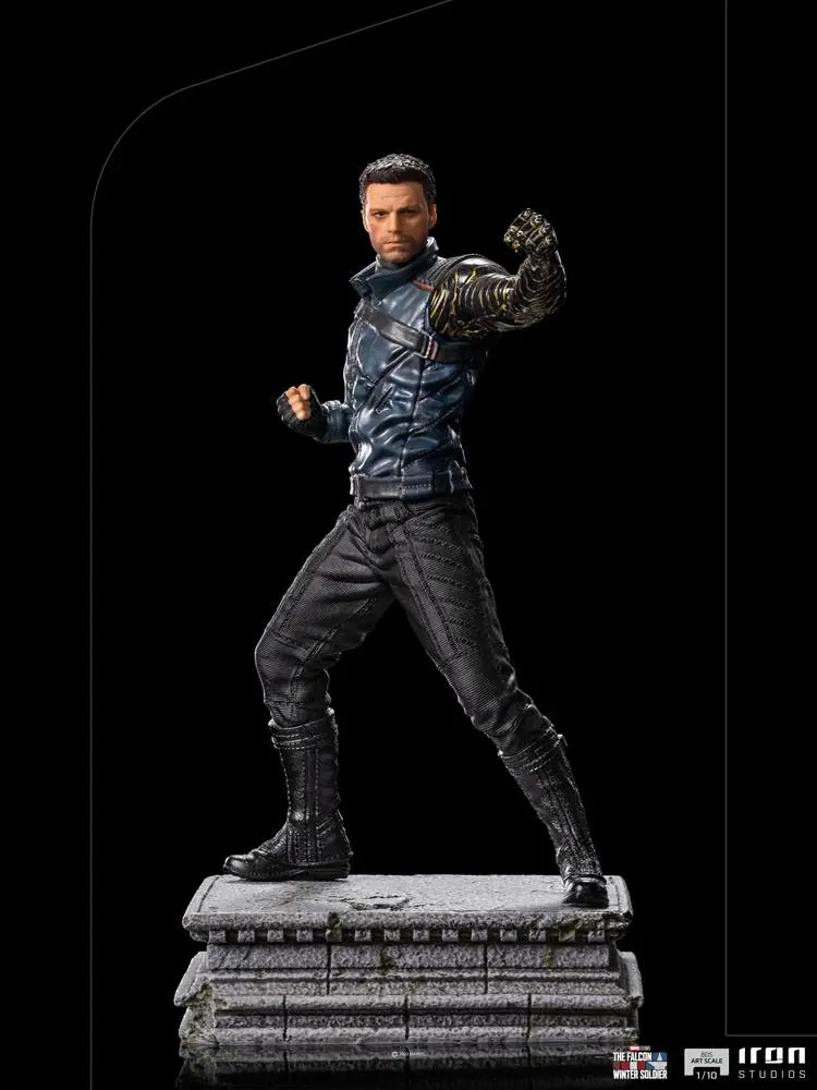 The Falcon and The Winter Soldier BDS Art Scale Statue 1/10 Bucky Barnes 22 cm product photo