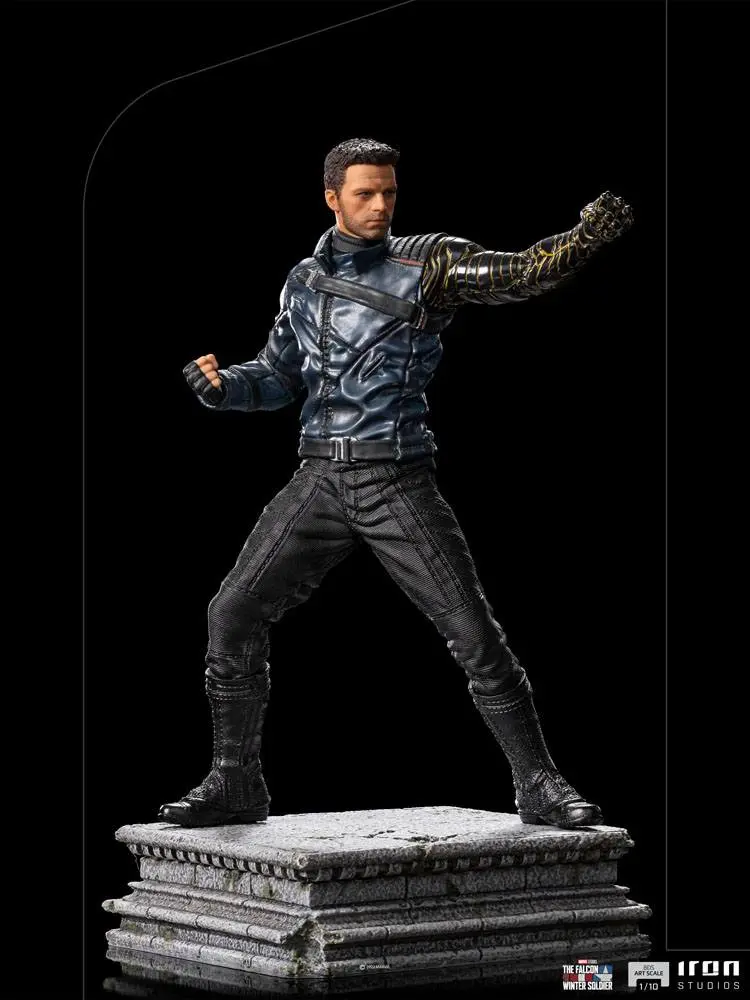 The Falcon and The Winter Soldier BDS Art Scale Statue 1/10 Bucky Barnes 22 cm product photo