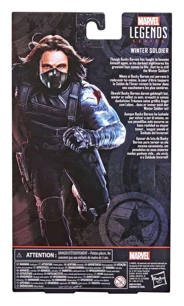 The Falcon and the Winter Soldier Marvel Legends Action Figure 2022 Winter Soldier (Flashback) 15 cm product photo