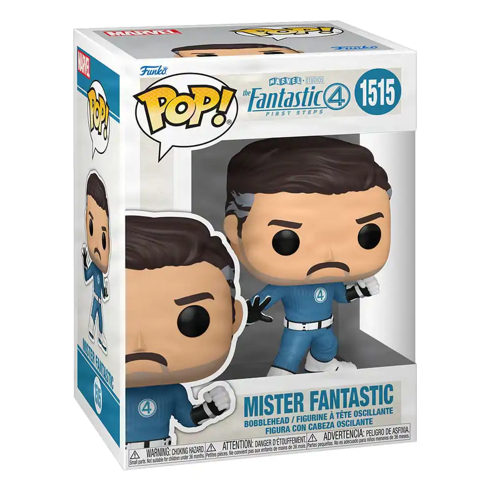 The Fantastic Four: First Steps Funko POP! Marvel Vinyl Figure Mister Fantastic 9 cm product photo