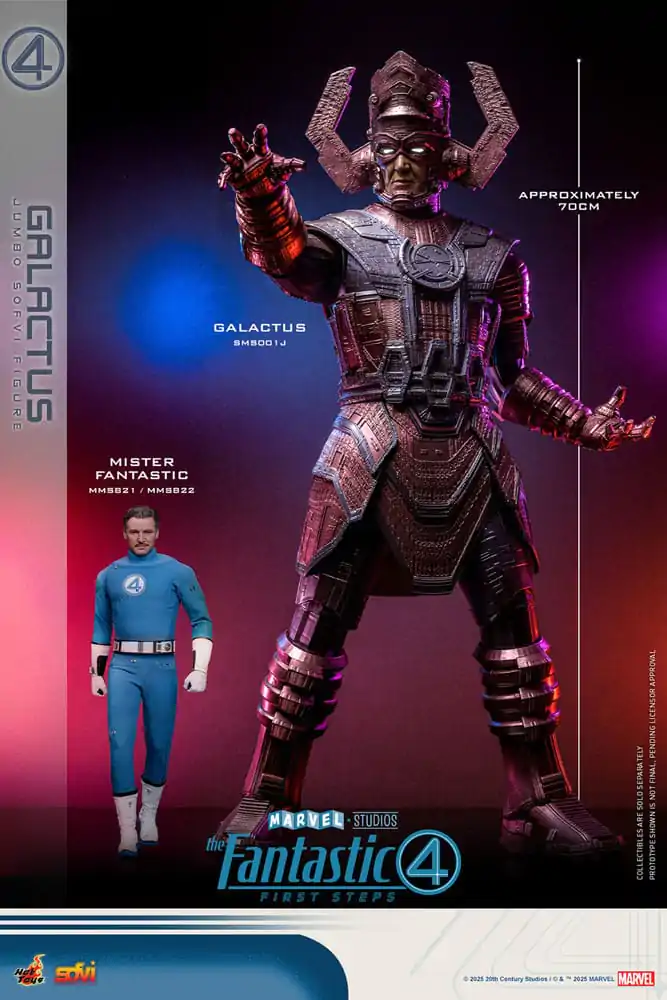 The Fantastic Four: First Steps Jumbo Sofvi Masterpiece Vinyl Figure Galactus 70 cm product photo