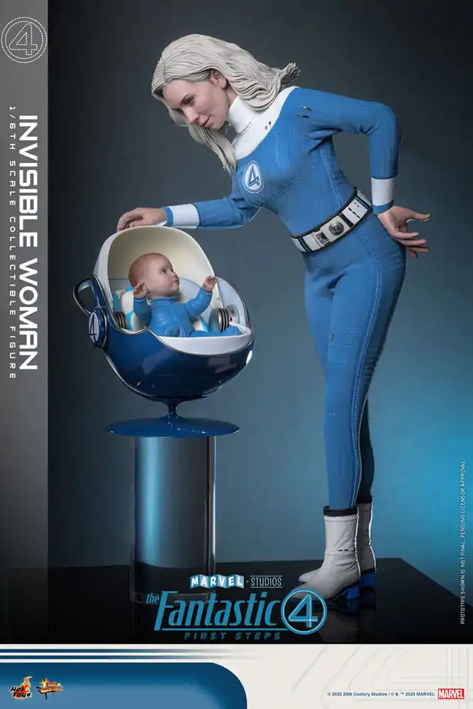 The Fantastic Four: First Steps Movie Masterpiece Action Figure 1/6 Invisible Woman 28 cm product photo