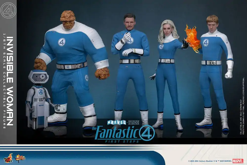 The Fantastic Four: First Steps Movie Masterpiece Action Figure 1/6 Invisible Woman 28 cm product photo