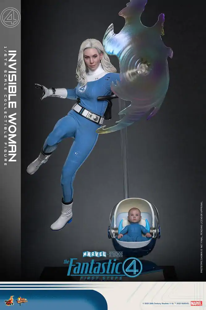 The Fantastic Four: First Steps Movie Masterpiece Action Figure 1/6 Invisible Woman 28 cm product photo