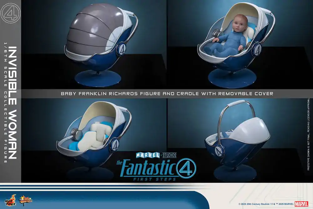 The Fantastic Four: First Steps Movie Masterpiece Action Figure 1/6 Invisible Woman 28 cm product photo