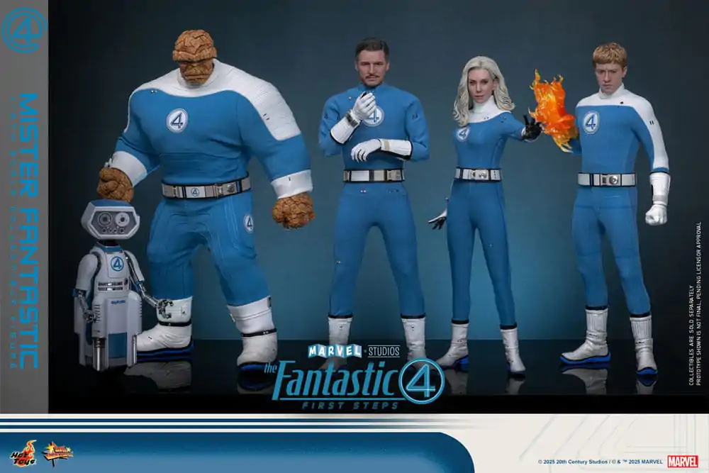 The Fantastic Four: First Steps Movie Masterpiece Action Figure 1/6 Mister Fantastic 30 cm product photo