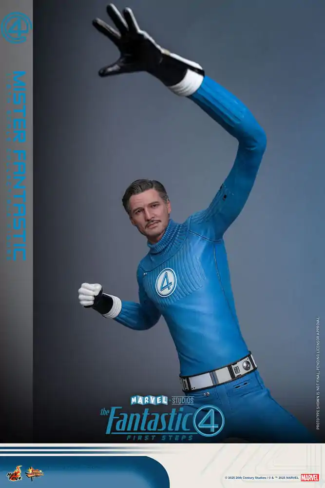 The Fantastic Four: First Steps Movie Masterpiece Action Figure 1/6 Mister Fantastic 30 cm product photo