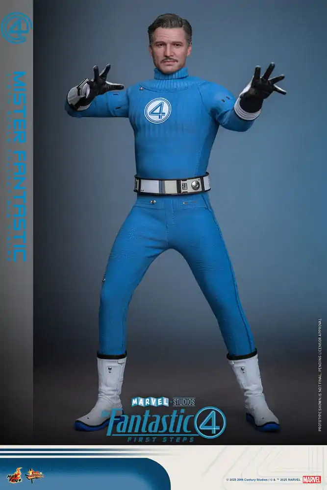 The Fantastic Four: First Steps Movie Masterpiece Action Figure 1/6 Mister Fantastic 30 cm product photo