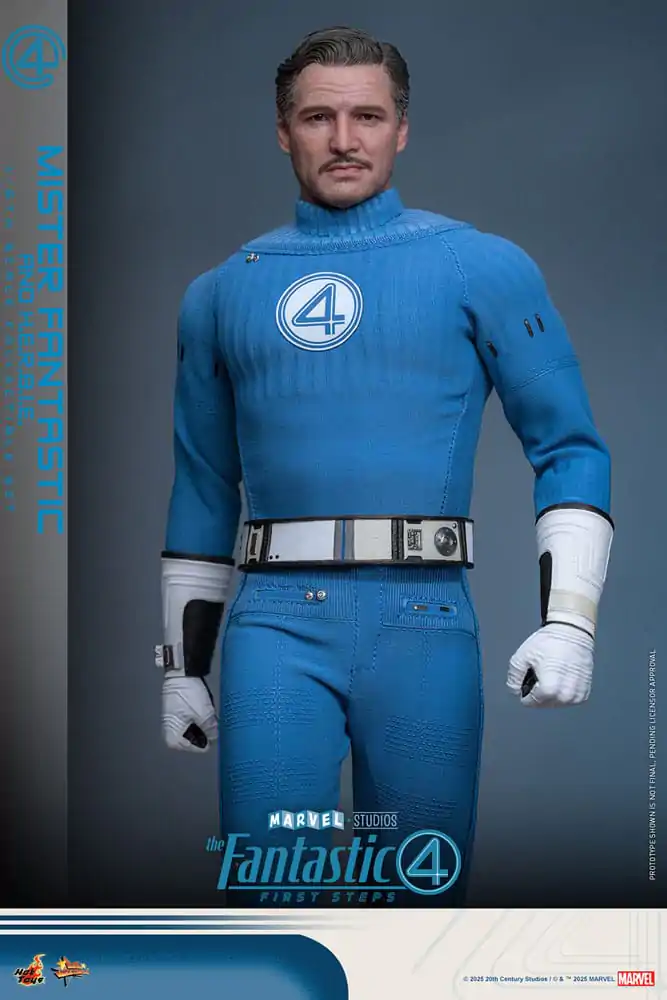 The Fantastic Four: First Steps Movie Masterpiece Action Figure 2-Pack 1/6 Mister Fantastic & H.E.R.B.I.E. 30 cm product photo