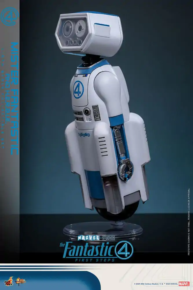 The Fantastic Four: First Steps Movie Masterpiece Action Figure 2-Pack 1/6 Mister Fantastic & H.E.R.B.I.E. 30 cm product photo