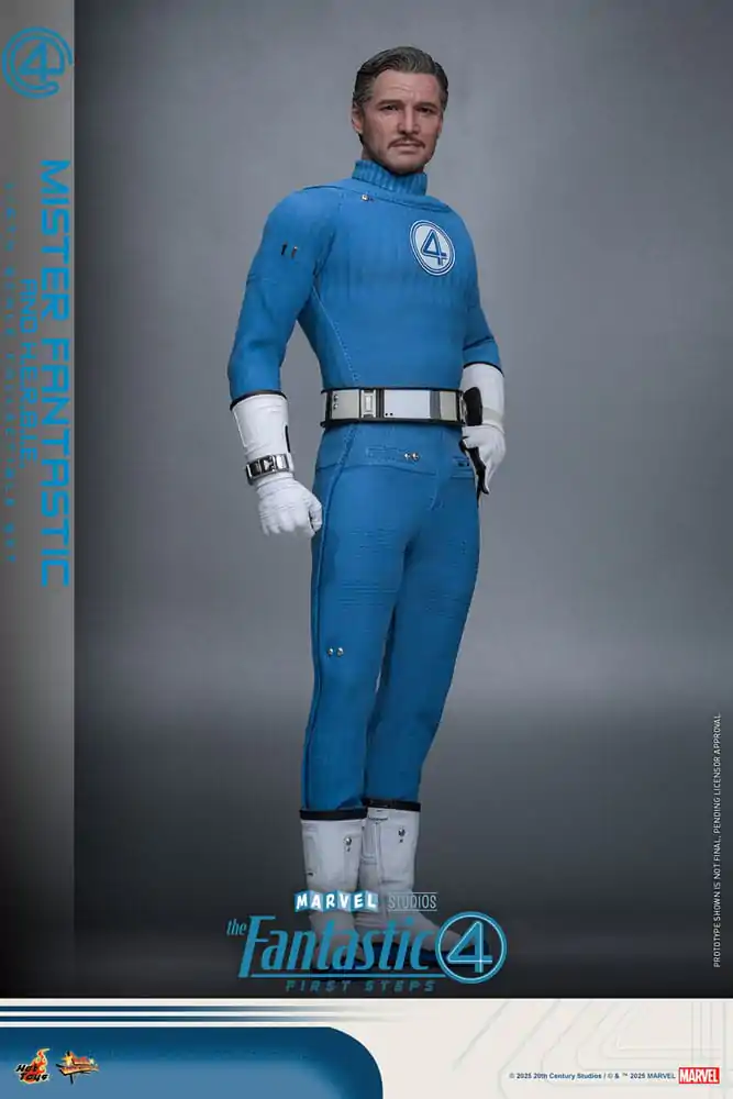 The Fantastic Four: First Steps Movie Masterpiece Action Figure 2-Pack 1/6 Mister Fantastic & H.E.R.B.I.E. 30 cm product photo