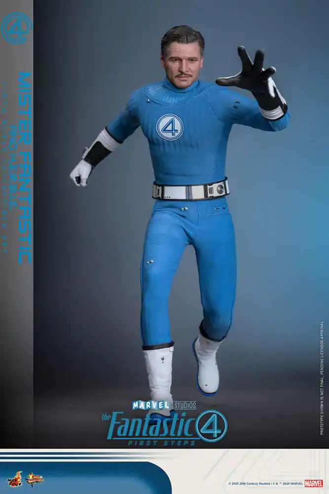 The Fantastic Four: First Steps Movie Masterpiece Action Figure 2-Pack 1/6 Mister Fantastic & H.E.R.B.I.E. 30 cm product photo