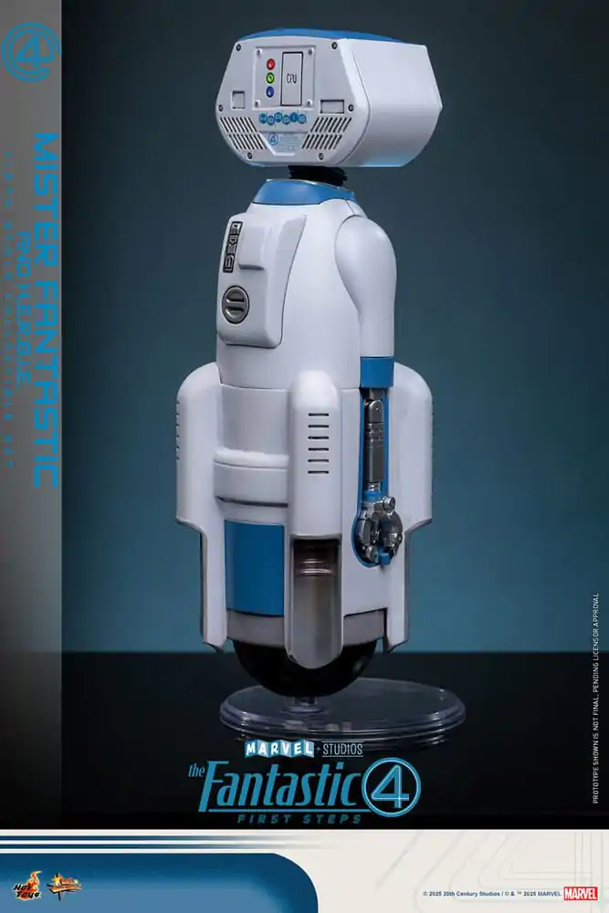 The Fantastic Four: First Steps Movie Masterpiece Action Figure 2-Pack 1/6 Mister Fantastic & H.E.R.B.I.E. 30 cm product photo