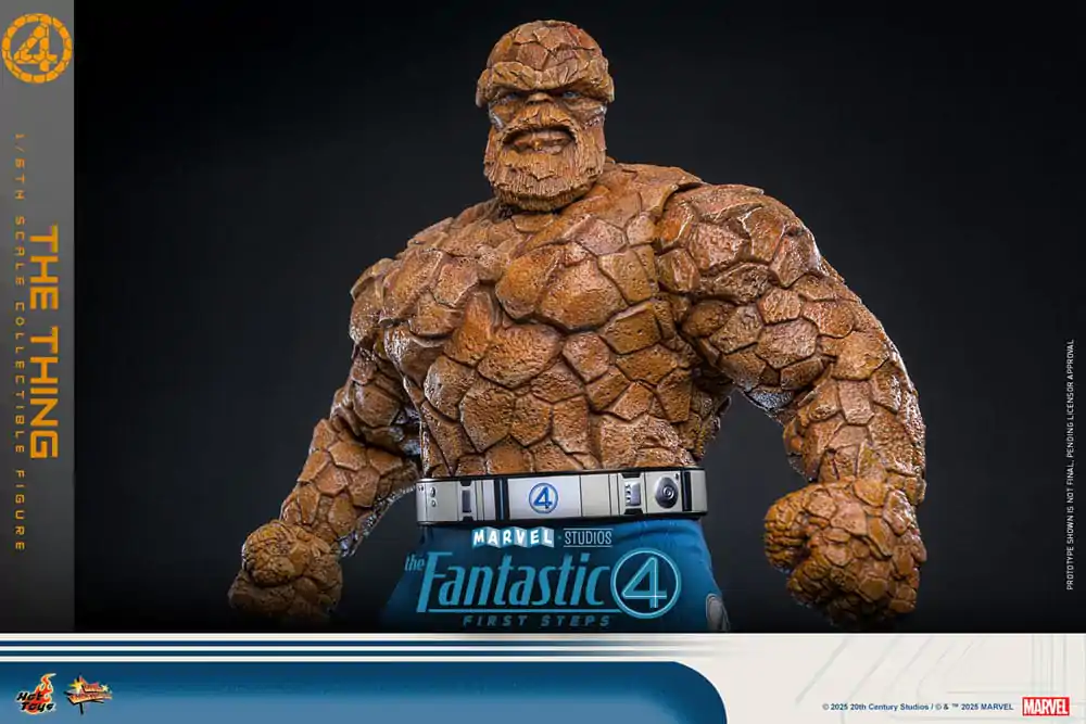 The Fantastic Four: First Steps Movie Masterpiece Action Figure 1/6 The Thing 31 cm product photo