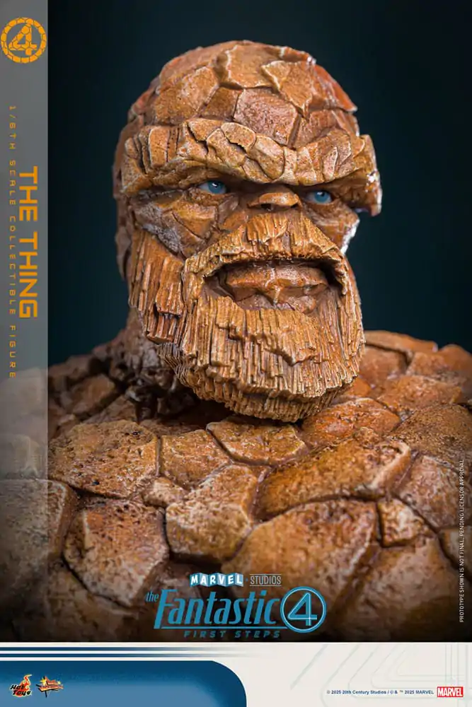 The Fantastic Four: First Steps Movie Masterpiece Action Figure 1/6 The Thing 31 cm product photo