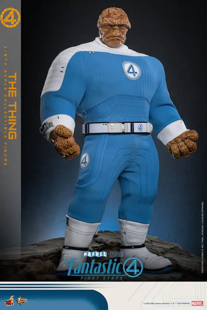 The Fantastic Four: First Steps Movie Masterpiece Action Figure 1/6 The Thing 31 cm product photo