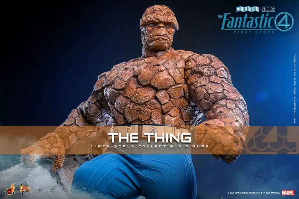 The Fantastic Four: First Steps Movie Masterpiece Action Figure 1/6 The Thing 31 cm product photo