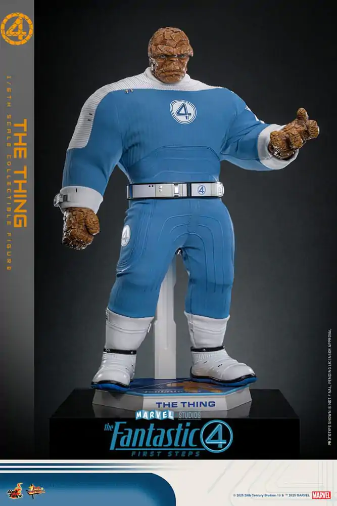 The Fantastic Four: First Steps Movie Masterpiece Action Figure 1/6 The Thing 31 cm product photo