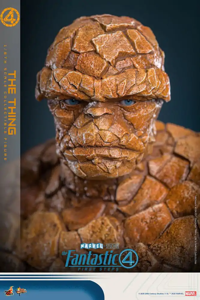 The Fantastic Four: First Steps Movie Masterpiece Action Figure 1/6 The Thing 31 cm product photo