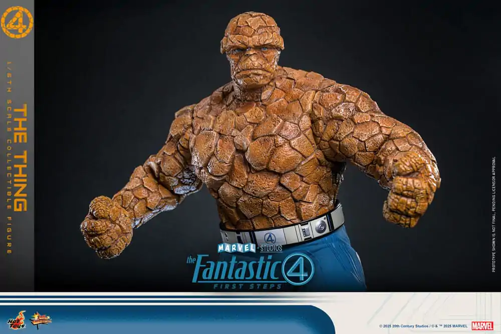 The Fantastic Four: First Steps Movie Masterpiece Action Figure 1/6 The Thing 31 cm product photo