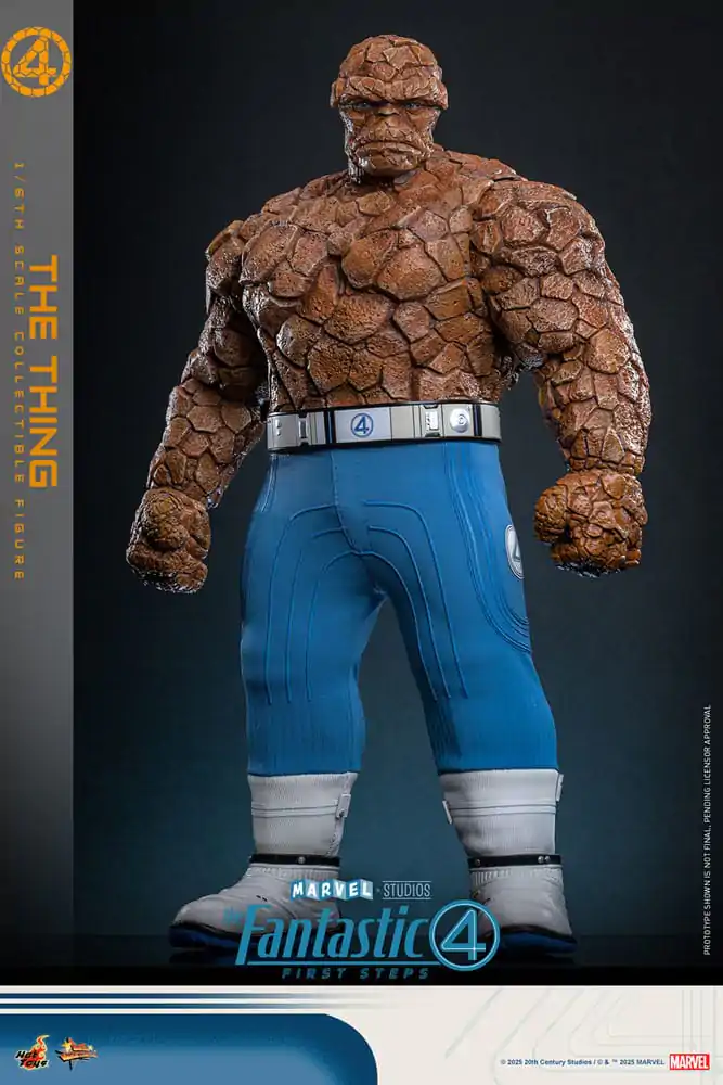 The Fantastic Four: First Steps Movie Masterpiece Action Figure 1/6 The Thing 31 cm product photo