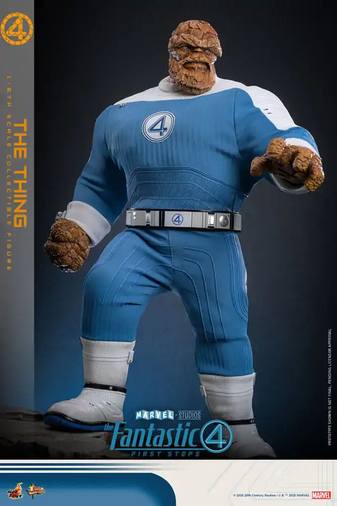The Fantastic Four: First Steps Movie Masterpiece Action Figure 1/6 The Thing 31 cm product photo