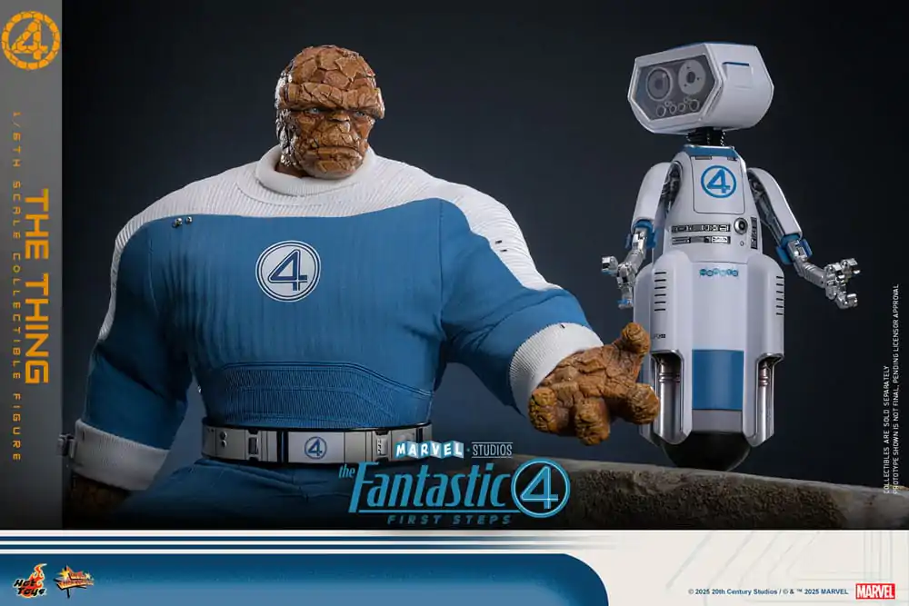 The Fantastic Four: First Steps Movie Masterpiece Action Figure 1/6 The Thing 31 cm product photo