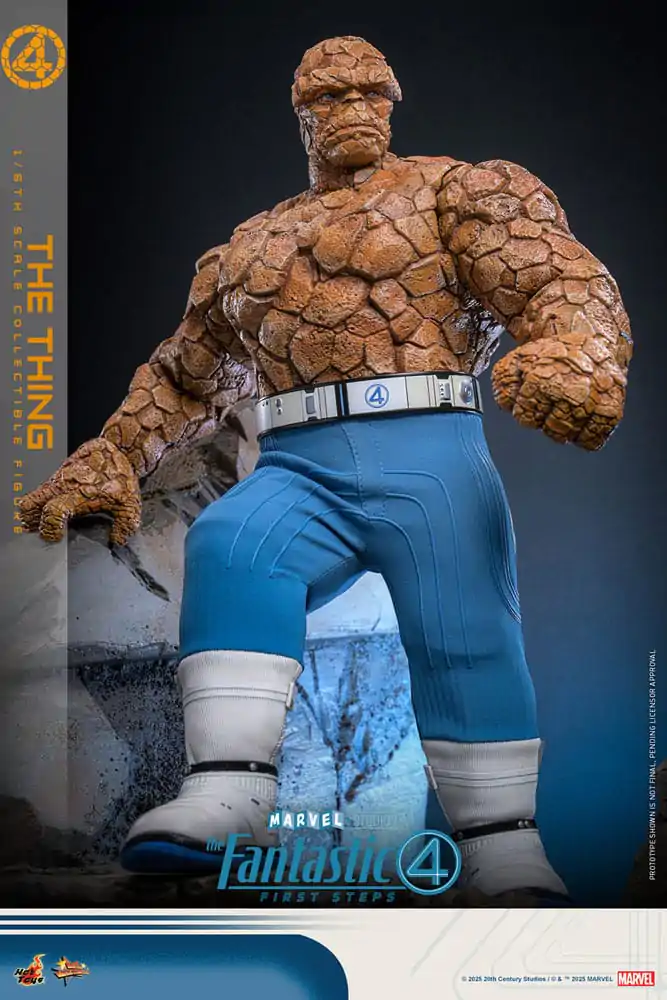 The Fantastic Four: First Steps Movie Masterpiece Action Figure 1/6 The Thing 31 cm product photo