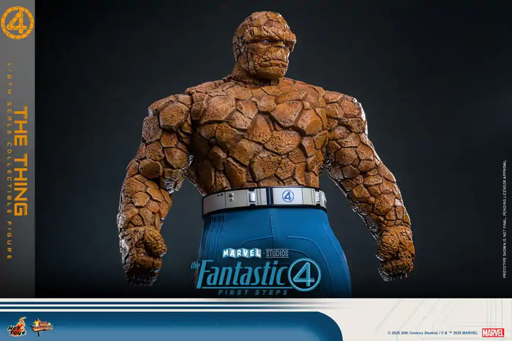 The Fantastic Four: First Steps Movie Masterpiece Action Figure 1/6 The Thing 31 cm product photo