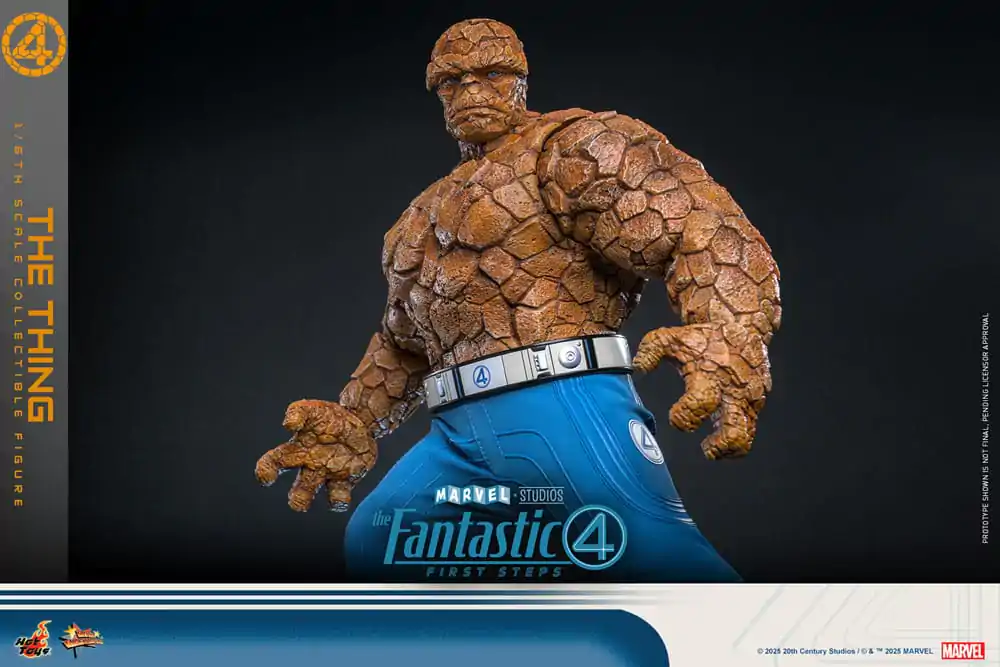 The Fantastic Four: First Steps Movie Masterpiece Action Figure 1/6 The Thing 31 cm product photo