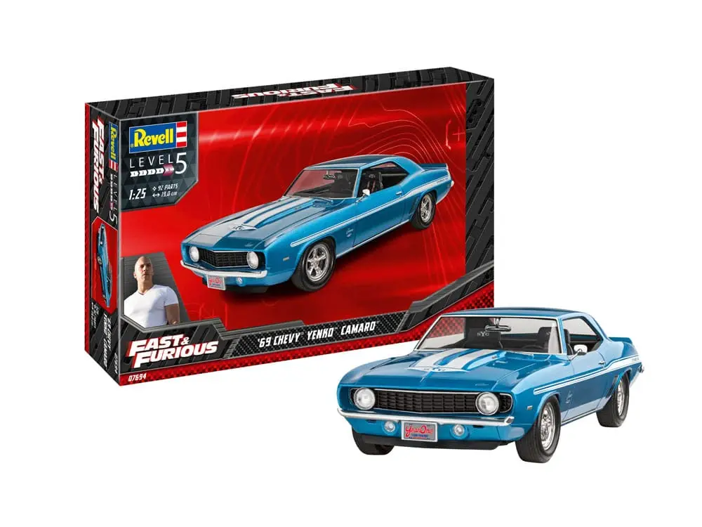 The Fast &amp; Furious Model Kit 1969 Chevy Camaro Yenko product photo