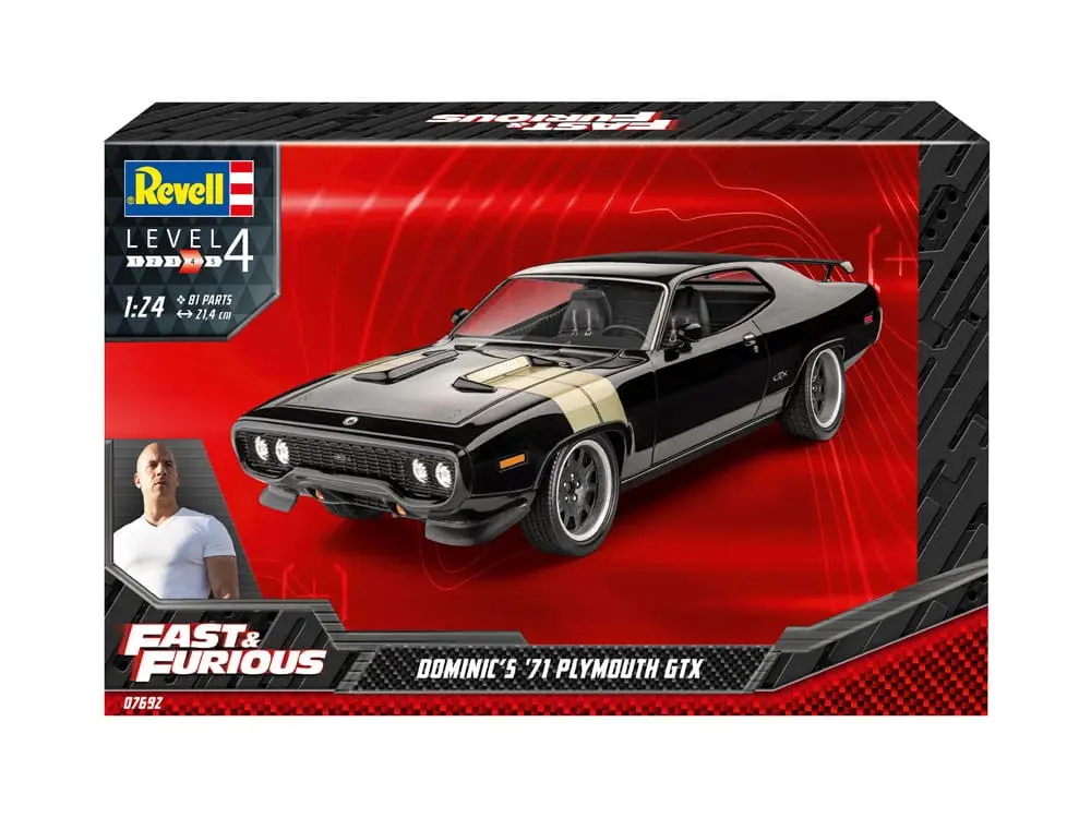 The Fast &amp; Furious Model Kit Dominic's 1971 Plymouth GTX product photo