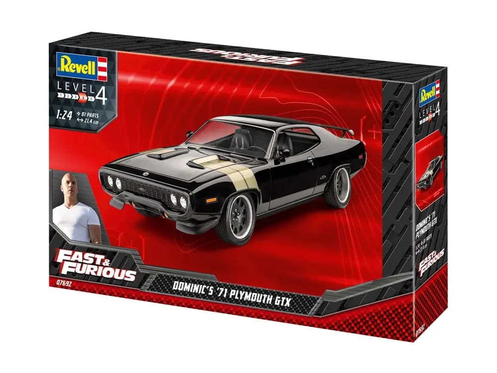 The Fast &amp; Furious Model Kit Dominic's 1971 Plymouth GTX product photo