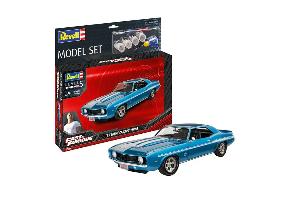 The Fast &amp; Furious Model Kit with basic accessories 1969 Chevy Camaro Yenko product photo
