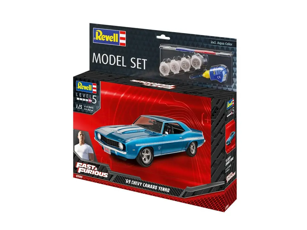 The Fast &amp; Furious Model Kit with basic accessories 1969 Chevy Camaro Yenko product photo