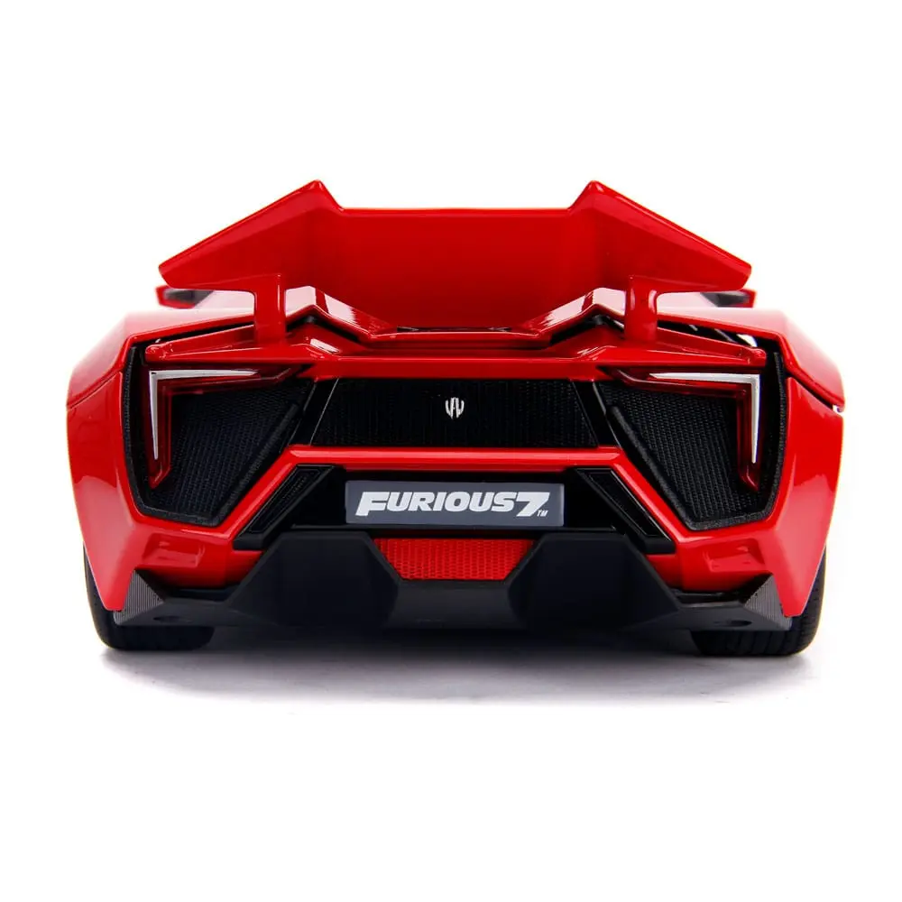 The Fast and Furious Diecast Model Hollywood Rides 1/18 Lykan Hypersport with Dom Figur product photo