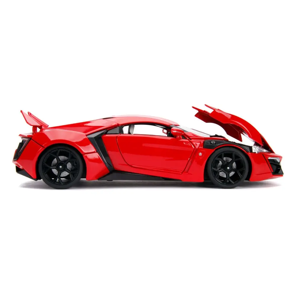 The Fast and Furious Diecast Model Hollywood Rides 1/18 Lykan Hypersport with Dom Figur product photo