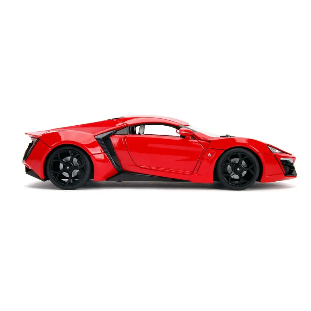 The Fast and Furious Diecast Model Hollywood Rides 1/18 Lykan Hypersport with Dom Figur product photo
