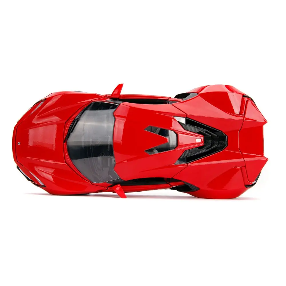 The Fast and Furious Diecast Model Hollywood Rides 1/18 Lykan Hypersport with Dom Figur product photo
