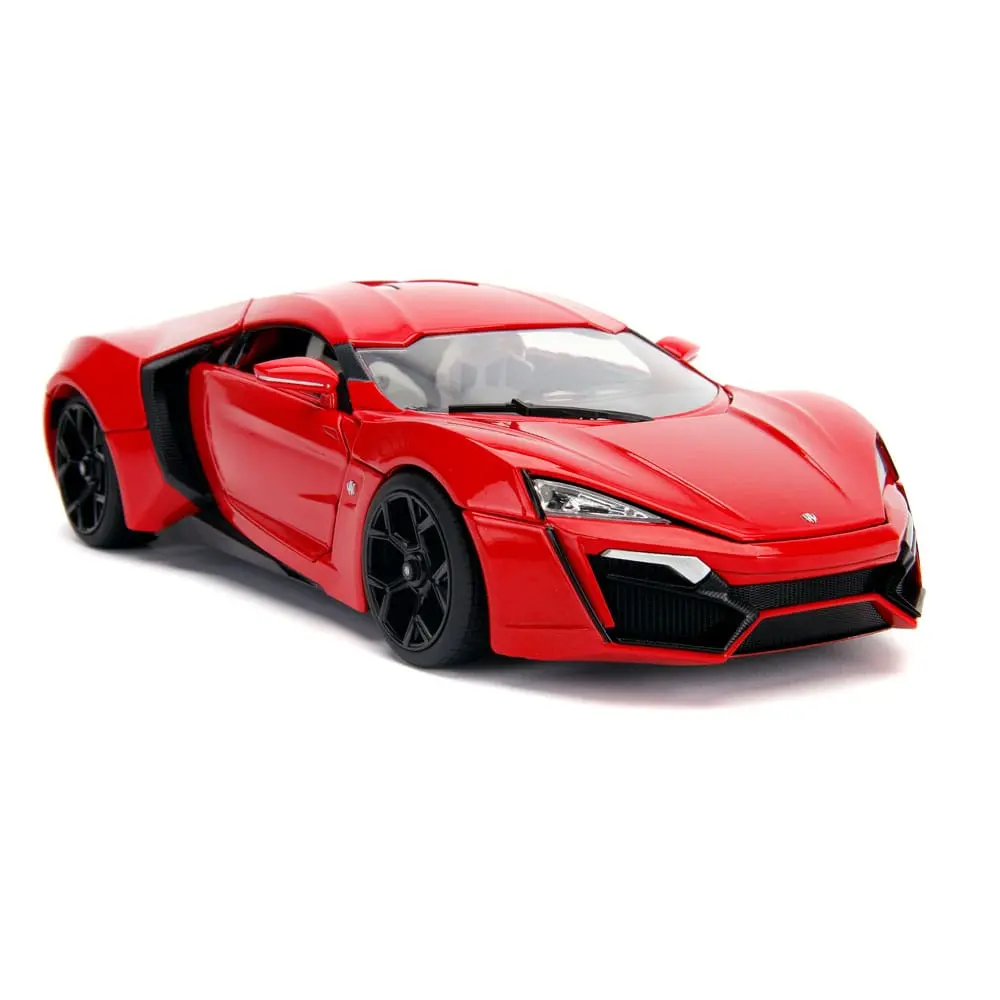 The Fast and Furious Diecast Model Hollywood Rides 1/18 Lykan Hypersport with Dom Figur product photo
