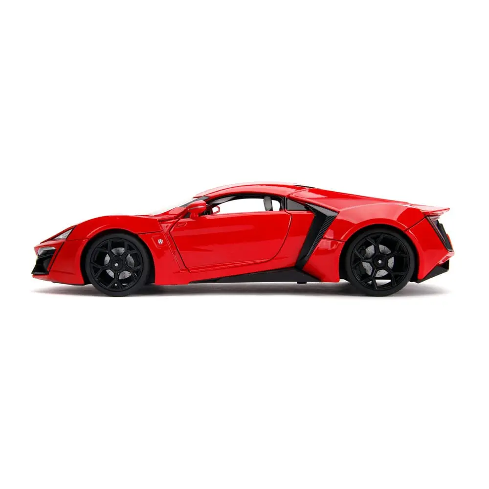 The Fast and Furious Diecast Model Hollywood Rides 1/18 Lykan Hypersport with Dom Figur product photo