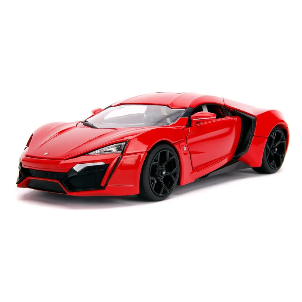 The Fast and Furious Diecast Model Hollywood Rides 1/18 Lykan Hypersport with Dom Figur product photo